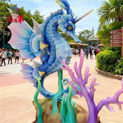 Lanterne iz blaga z morskimi živalmi, morski dekorji